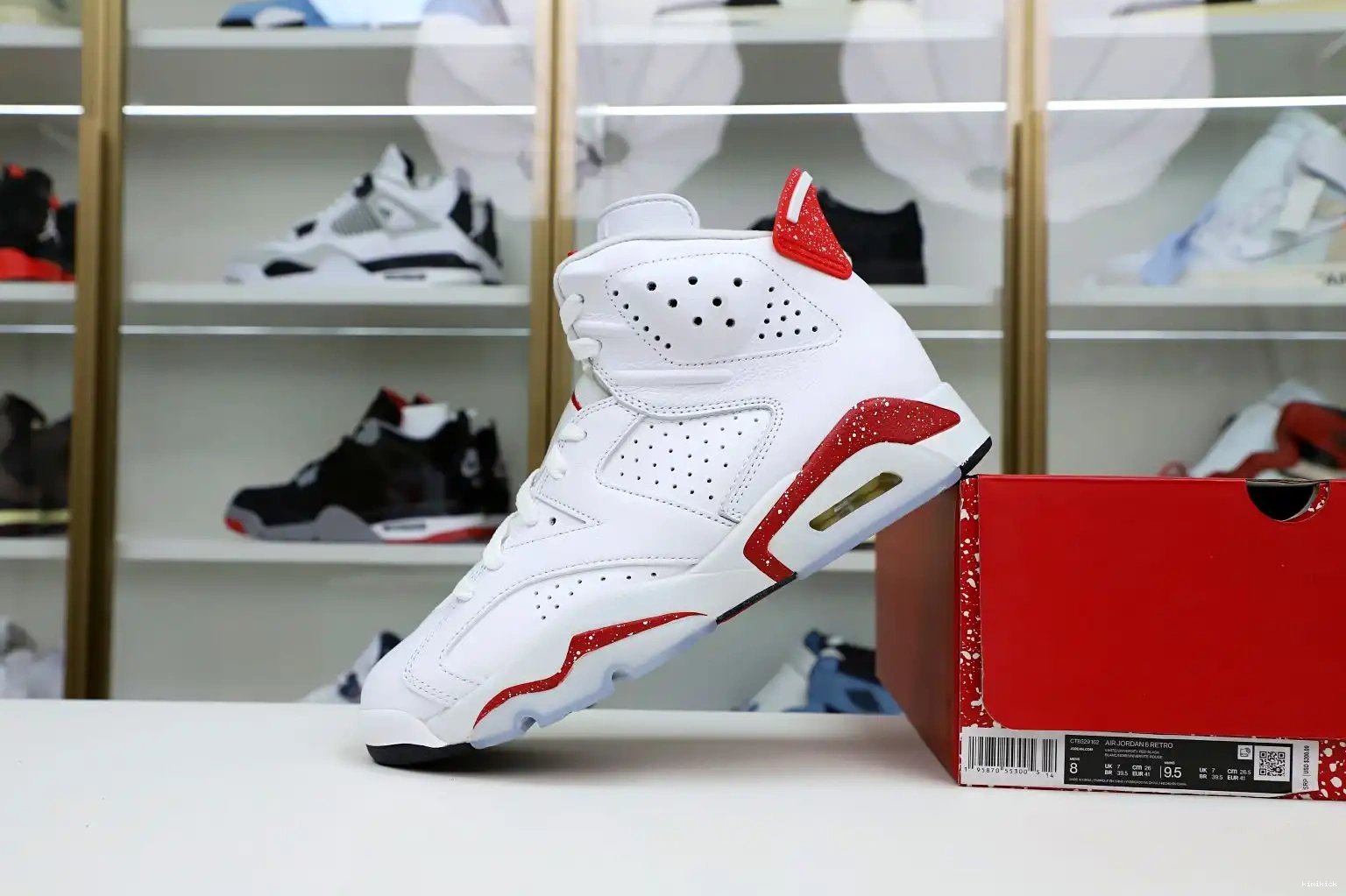 RED AIR JORDAN OREO 6 Kimikick 0522